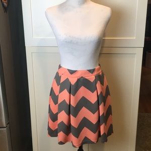 Rue 21 Chevron Stretch Skirt